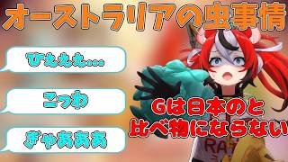 オーストラリアの虫事情を語るハコスベールズ【ホロライブ/切り抜き/ハコス・ベールズ】