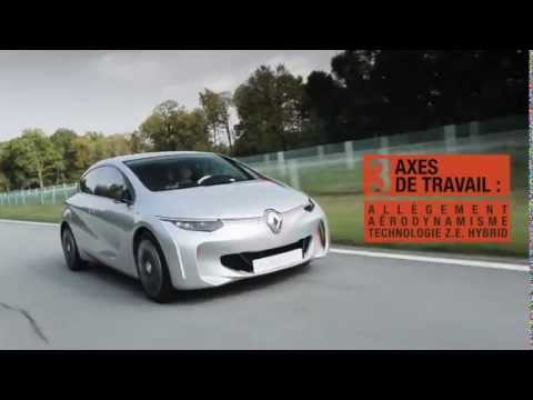 Renault Eolab plug-in hybrid prototype