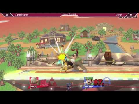 KOFGCC Doha 5.6.2015 - Coolslice (Shiek) vs. Vind (Mario) - R3 Losers - SSB4