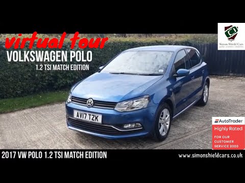 2017 Volkswagen Polo 1.2 TSI Match virtual tour : Simon Shield Cars