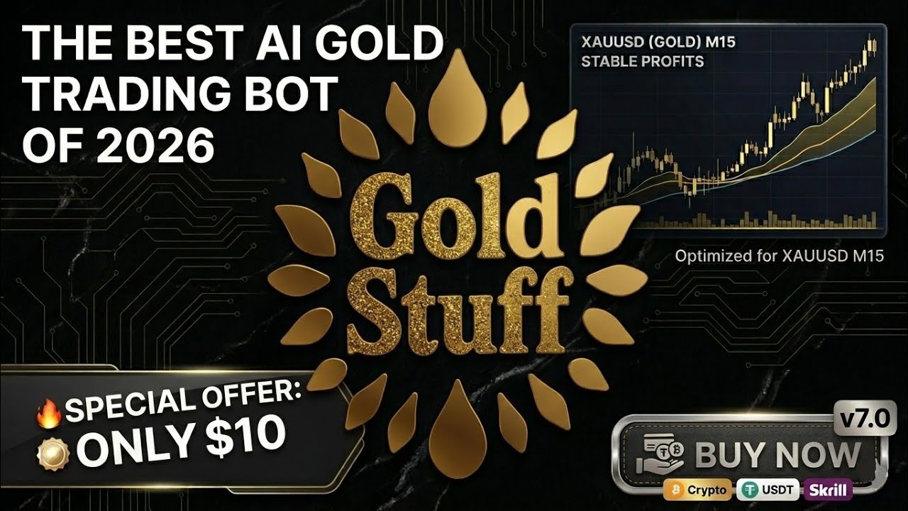 Best AI Bot for Forex Trading: Gold Stuff EA v7.0 MT4 | Best EA Strategy for Gold 2026