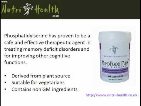 Mind food plus with phosphatidylserine - herbal food supplem...
