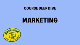 Marketing | Course Deep Dive