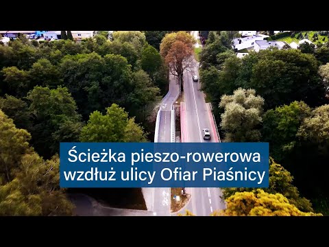 Wejherowo.pl - Ścieżka pieszo-rowerowa wzdłuż ulicy Ofiar Piaśnicy