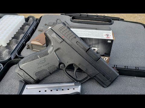 Springfield XDE 9mm Review \u0026 Shoot