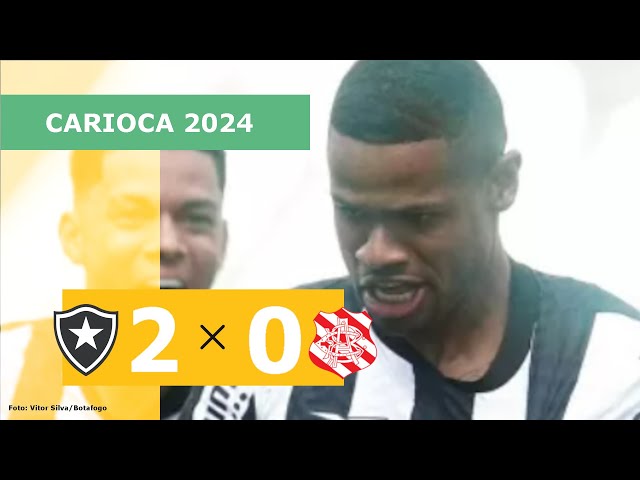 Botafogo vence Bangu e chega ao segundo triunfo no Carioca