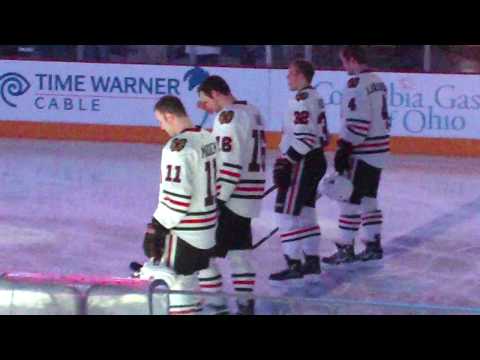 Chicago Blackhawks starting lineup on 3/25/2010