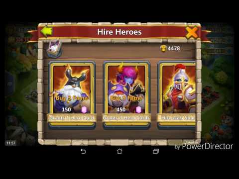 Castle clash rolling 23k gems for Itzandy