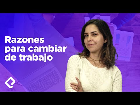 Razones por las que deberías cambiar de trabajo
