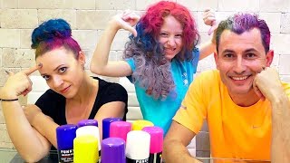 🖍 3 ЦВЕТА ВОЛОС ЧЕЛЛЕНДЖ | Новый 3 Маркера Челлендж | 3 Hair Color Challenge