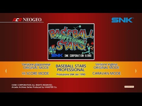 ACA NEOGEO Baseball Stars Professional (Switch) First Look on Nintendo Switch - Gameplay - YouTube