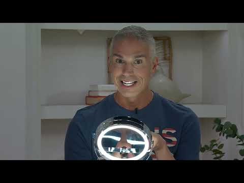 Pop Sonic 1X & 10X LED Vanity Mirror with Touch Sensor on QVC