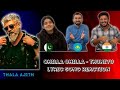 Chilla Chilla - Thunivu Lyric Song Reaction | Ajith Kumar | H Vinoth | Anirudh | Foreigners React