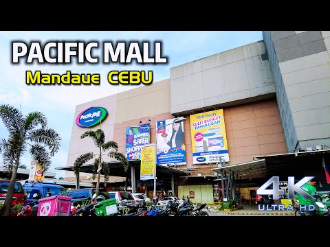 🔥[4K #CEBU 🇵🇭] ▶︎ #PACIFIC MALL #Mandaue | #Walking Tour | #Filipinas