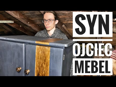 Udana renowacja szafki vintage z PRL. DIY!