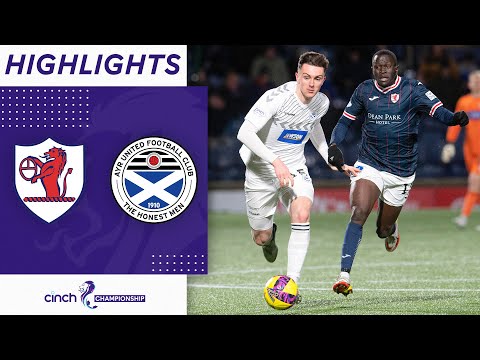 FC Raith Rovers Kirkcaldy 0-0 Ayr United Football ...