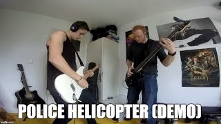 Police Helicopter (Demo) - Red Hot Chili Peppers (Guitar cover &amp; Bass cover)