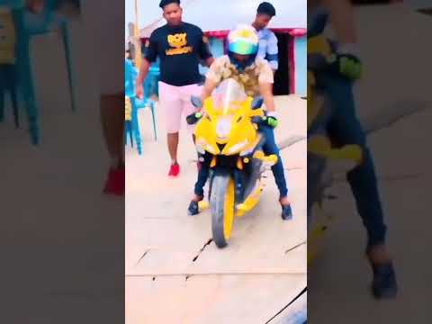 r15v3 yellow colour full body wrraping @motokid4821#shorts #youtubeshorts