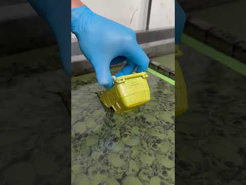 Hydro Dipping Vw Bus #satisfyingvideo