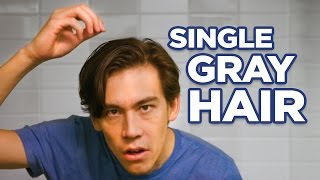 Hair Dye for a Single Gray Hair