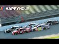 Harvick moves Busch, Wins first Michigan | NASCAR Cup Series from Saturday | Happy Hour