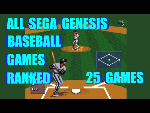 ALL Sega Genesis Baseball Games Ranked (Retro Sunday)