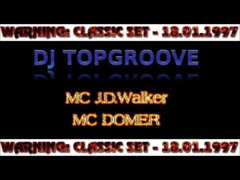 CLASSIC SET - DJ TOPGROOVE MC J.D.Walker & MC Domer 18.1.1996 FULL SET