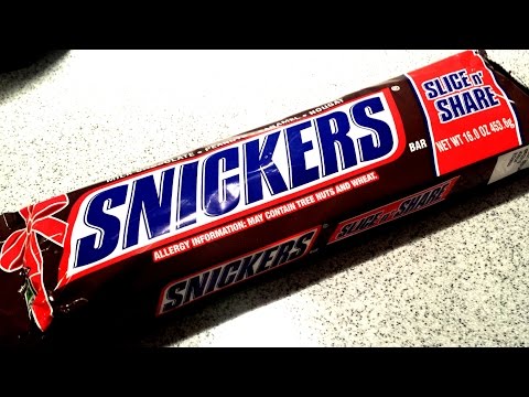 Giant 1lb Snickers Bar Challenge