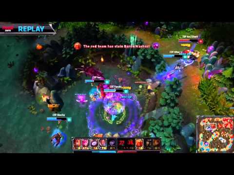 Amazing Gragas Baron Steal C9 Tempest vs The Blue Pill