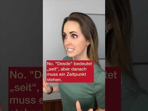 Wann benutzt man "desde" und wann "desde hace" im Spanischen? #spanischlernen #shorts