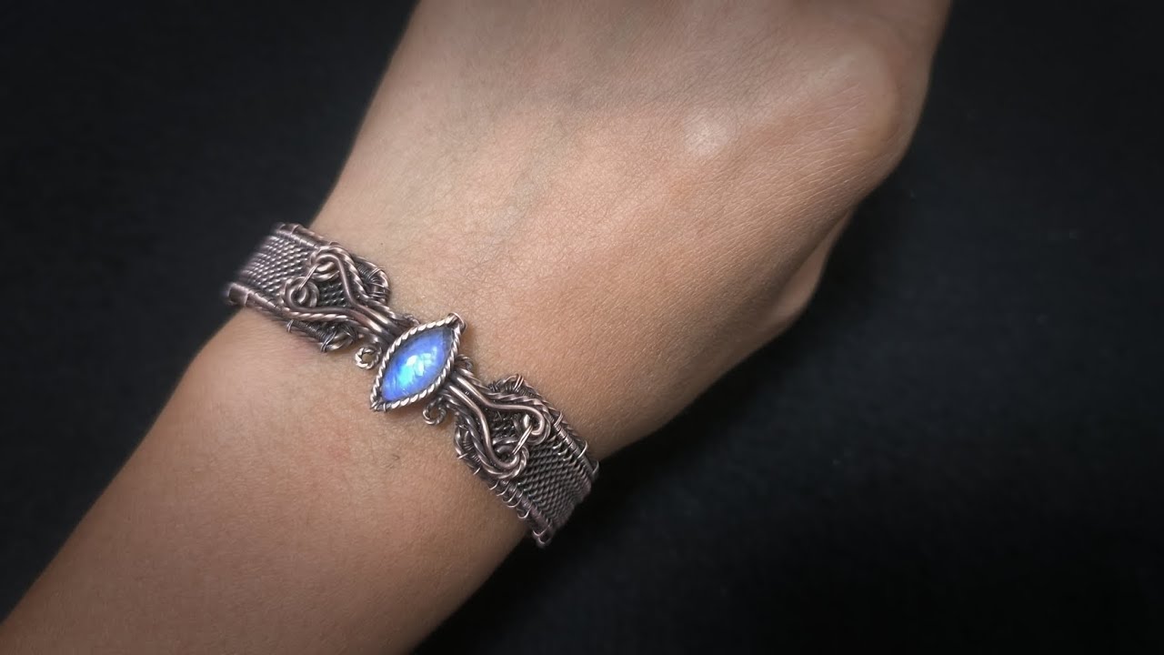 Wire-Wrapped Bracelet Tutorial | Beginner-Friendly Jewelry Making
