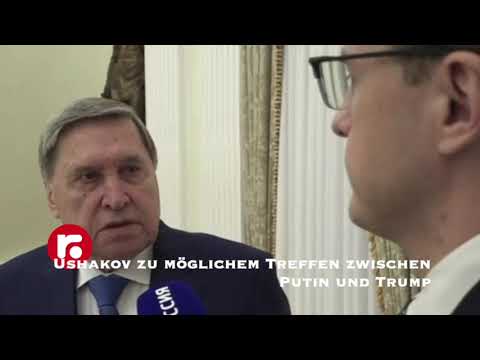Ushakov zu möglichem Treffen zwischen Putin und Trump