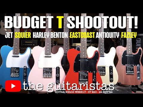 Budget Telecaster Shootout! 🎸 Sub $200 Line-Up Side By Side