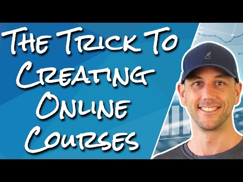How To Create Online Courses The Easy Way.  Stop Struggling To Map Out Your Online Course & Do This