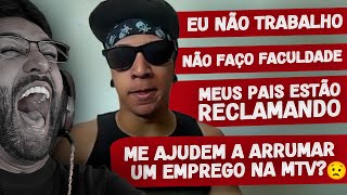 MEU VÍDEO SECRETO PEDINDO AJUDA PRA TRABALHAR NA TELEVISÃO E RECLAMANDO DOS MEUS PAIS 😂😂😂