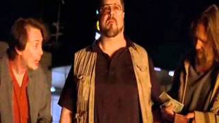 The Big Lebowski - Parking / Nihilists scene