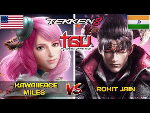 KawaiiFaceMiles (Alisa) Vs Rohit Jain (Devil Jin) _ TWT 2024 _ TGU 2024 _ Tekken 8 _ Jan Ali Gaming
