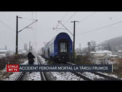 ȘTIRILE BIT TV-ACCIDENT FEROVIAR MORTAL LA TÂRGU FRUMOS
