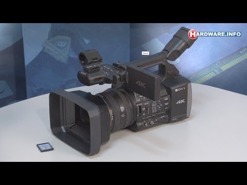 Sony FDR-AX1E 4K UHD camcorder review - Hardware.Info TV (Dutch 4K UHD)