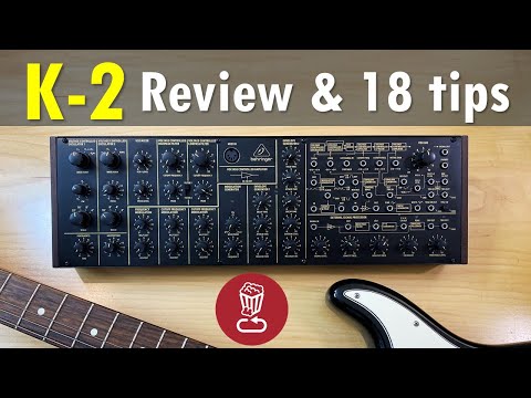 BEHRINGER K-2 Tutorial & Review, with 18 patch ideas (that also apply to KORG's MS-20)
