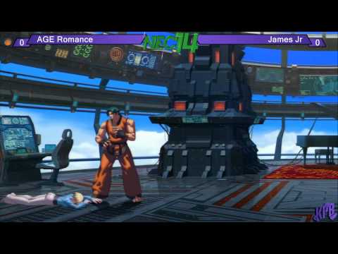 NEC 14 KOF XIII Top 8 James Jr vs AGE Romance