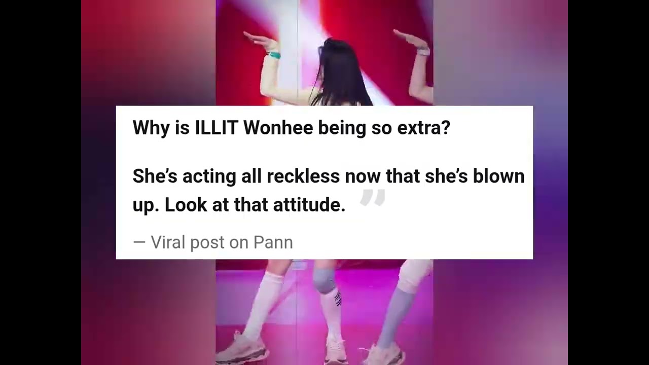 ILLIT Wonhee’s Drinking Appearance Slammed By Scathing Viral Post #Kpop