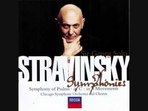 Stravinsky - Symphony of Psalms Mvmt I = 92