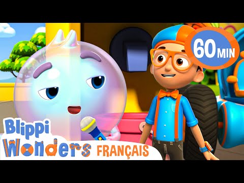 Les bulles | | Blippi en français | Vidéos éducatives pour enfants