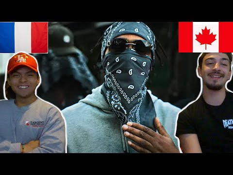 HES GOING CRAZYYYY!!!! CANADIANS REACT TO FRENCH DRILL - LA F - Vingt/20