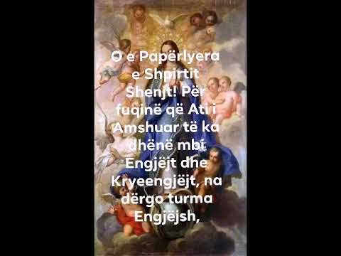 Lutje drejtuar Marisë dhe Kryeengjëjve