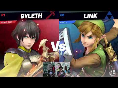 NBH Smash Ultimate 17 Grand Finals - Reefy (Link & King K Rool) vs Fraudfish (Random)