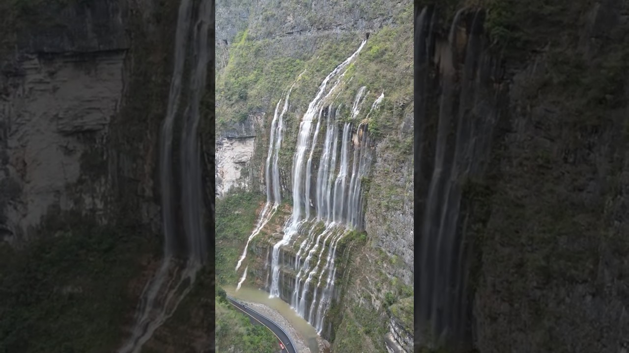 This Waterfall Isn’t Natural… But It’s FREE?! 😳🌊