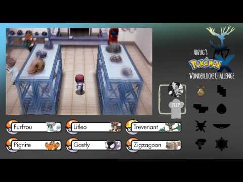 Pokemon X Wonderlocke Part 7: Rainy Rhyhorn Riding