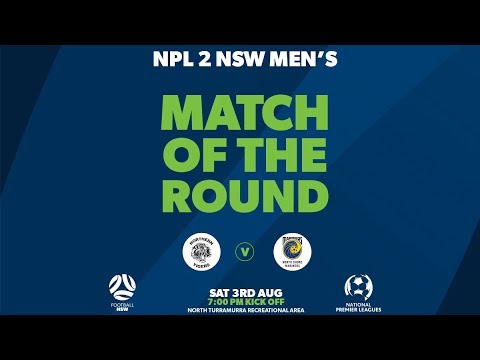 NPL 2 NSW, Round 23, Match Of The Round, Northern Tigers FC v North Shore Mariners FC #NPLNSW